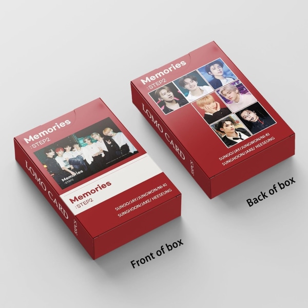 2 Pack/110st ENHYPEN Lomo Cards ENHYPEN New Album ENHYPEN Mini Photocards Poster Cards for Fans (109 Bit ANSWER+ DAG 1) 110 Coins Memories+sacrifice