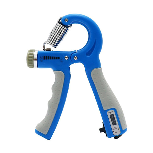 Räknedynamometer Handgrepp Fitness Handgrepp 5-60 kg Handträning Gripper Gymutrustning Handledsrehabiliteringsutvecklare 5-60kg  Blue 2