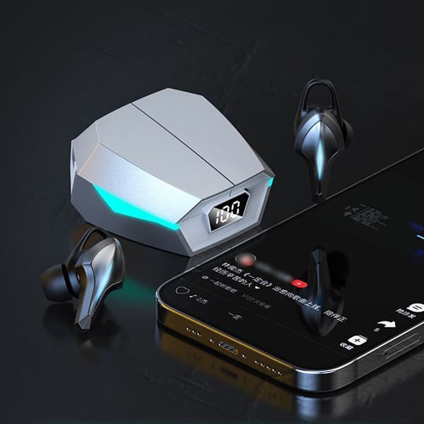 K12 Original TWS hörlurar Bluetooth5.0 Wireless He Black