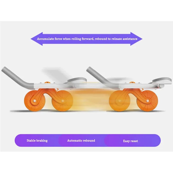 HELANG MULTIFUNCTIOIN ABDOMINAL WHEEL Multifunktion AB RULLAR MED STOR DESIGN