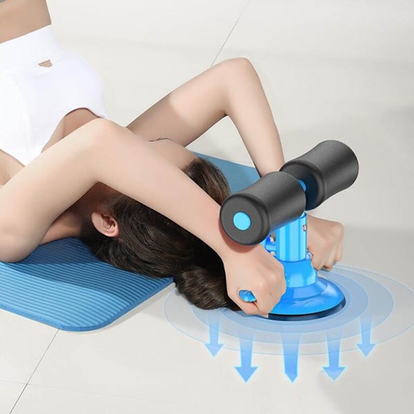 Sit Up Bar för Floor Portable Suction Sit Up Assis Rose