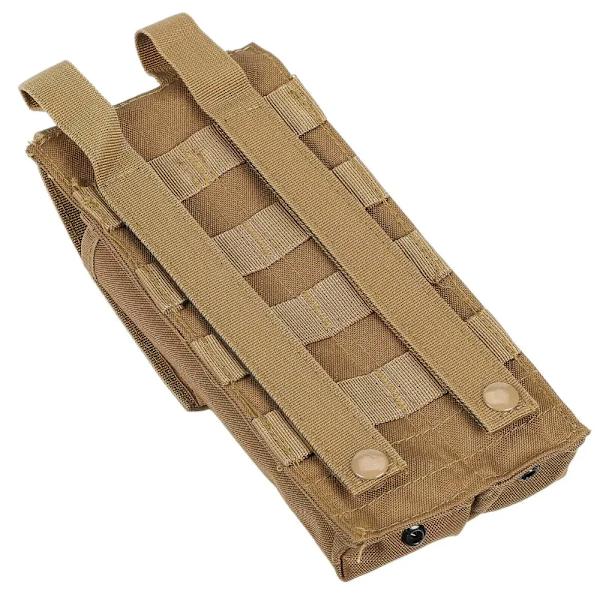Tactical Airsoft P90 Molle Dubbel Magasinficka Utomhus Military Utility Jakt Midjeväska UMP Dump Drop Mag hölsterpåsar MC