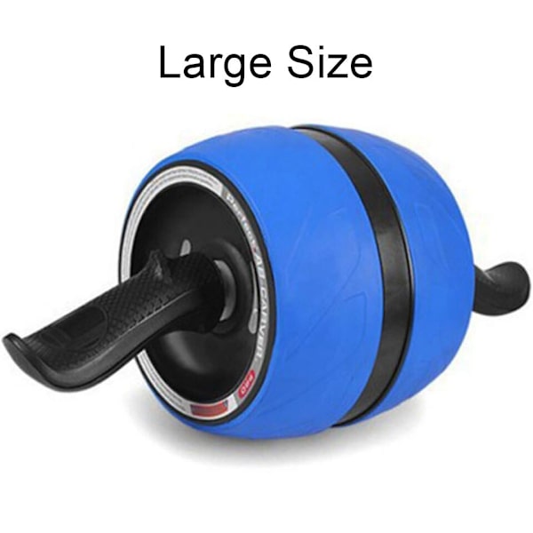 Abdominal Wheel Roller Automatisk Rebound Core Musc Gray
