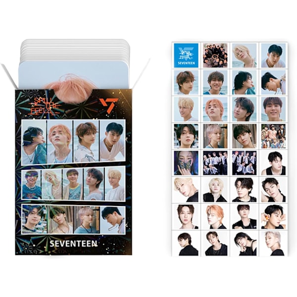 Kpopbp Seventeen Spill The Seventh Album Fotokort 60 st