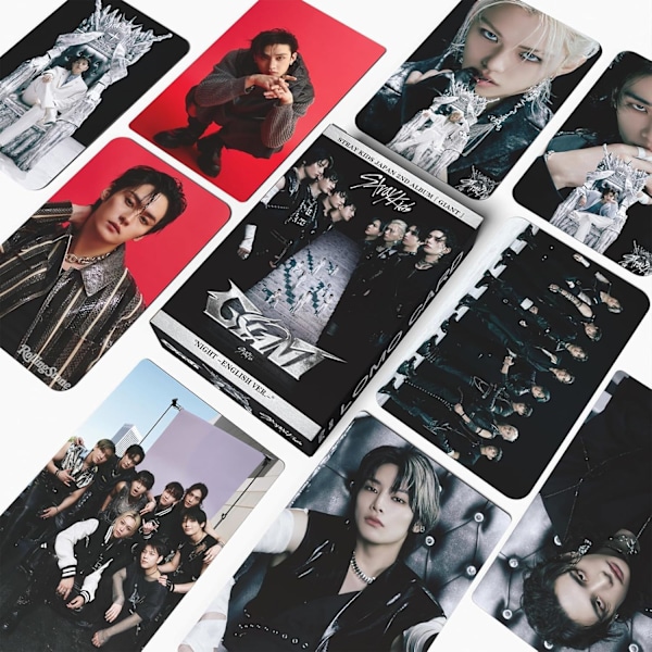 Kpopbp Stray Kids Fotokort Album Gigantisk 55 Delar Kpop Fo