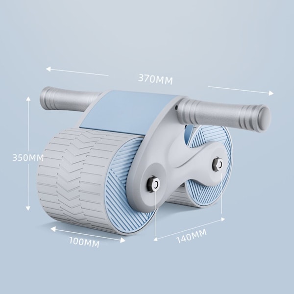 Anti-Slip Abdominal Wheel Automatisk Rebound Abdomi Hamstring Curl Strap