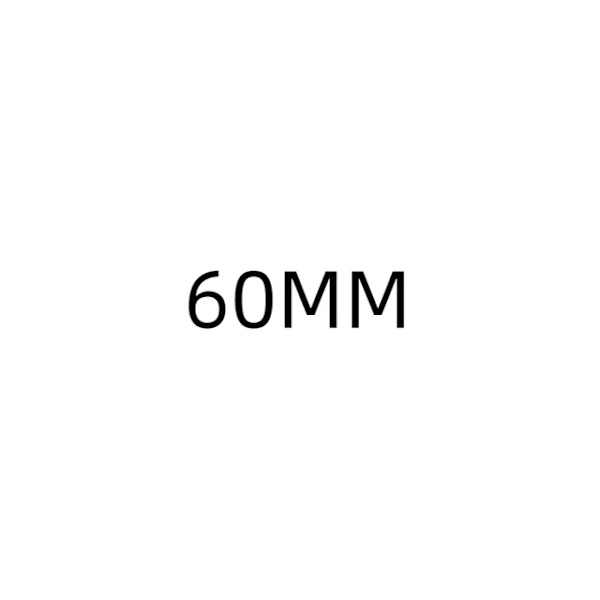 Mjuka runda öronkuddar i sammet Öronkuddar i universal storlek för 50/55/60/65/70/75/80/85/90/95/100/105/110/115/110 mm cover 60MM