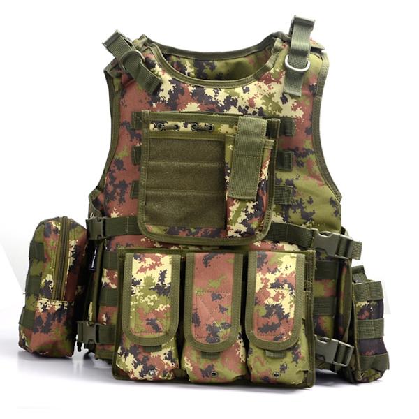 Yakeda Cross-Border Special Amfibieväst Utomhusträning Skyddsväst Real Cs Väst ACU Camouflage All yards