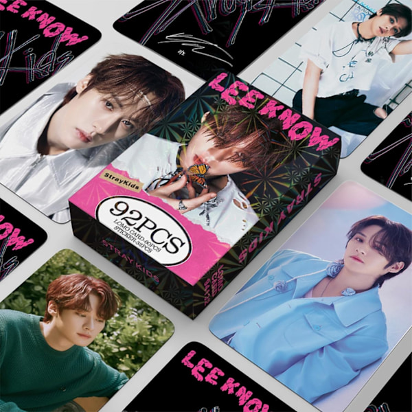 Kpopbp Stray Kids Fotokort 60 st Skz Rock Star Album Phot Saber