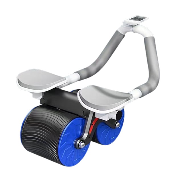 VIP Abdominal Strengthening Wheel Elbow Roller App Blue/Timer