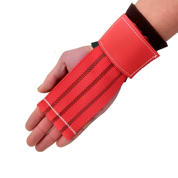 Handskar Hand Protector Gym Handskar Palm Protectors W Black