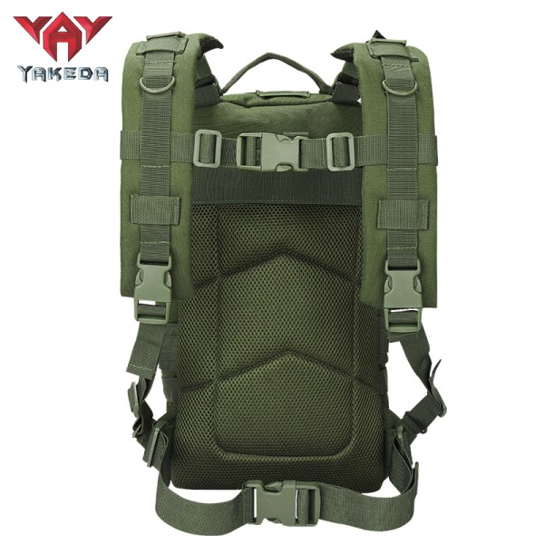 Yakoda 3P Tactical Backpack Outdoor Sports Camouflage Bag 26L Vandringsryggsäck Military Fan Travel Bag army green