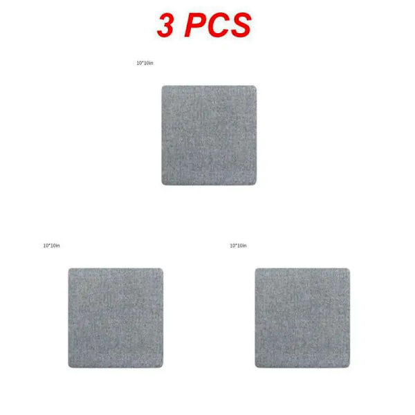 1~5PCS tum tjock strykullsdyna Bärbar högtemperaturbeständig strykbräda Effektiv ullpressmatta för resor Style A 3pcs