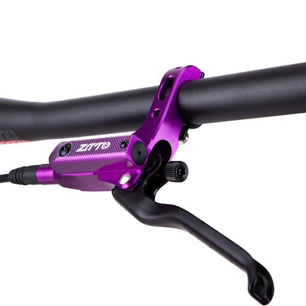 ZTTO MTB Hydrauliska bromsar 4 kolv bromsok M840 Bromsbelägg Skiva 160mm Set Cykelkomponenter Red-A