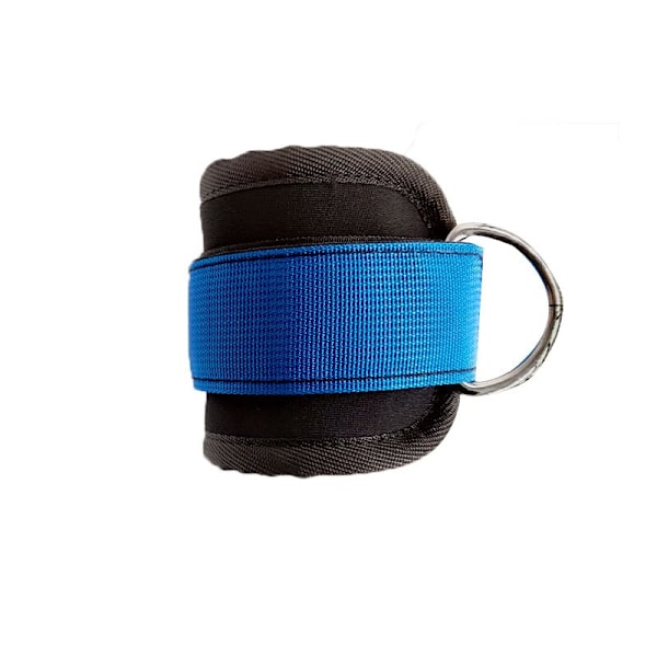 Justerbara D-ring ankelband Fotstöd ankel blue