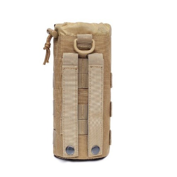 Taktisk Molle Vattenflaska Väska Hållare Utomhus khaki