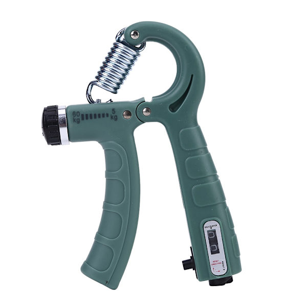Handträningsgrepp Handledsträning Bärbar Underarmsgreppsförstärkare Handledsrehabiliteringsutvecklare för män Kvinnor Gymutrustning A Army Green