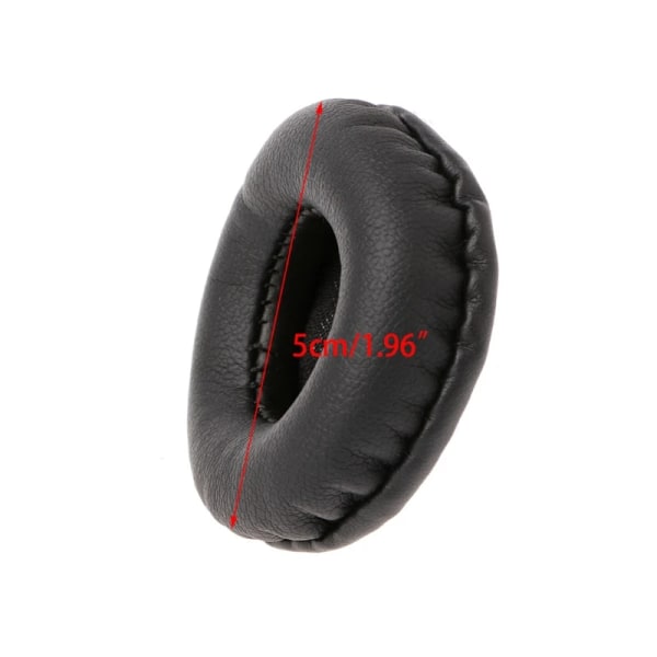 Ersättningsskum Öronkuddar Kuddar Cover för KOSS Porta Pro PP KSC35 KSC75 KSC55 hörlurar Gaming Öronkuddar Svarta cover black