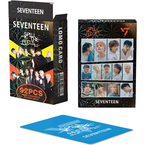Kpopbp Seventeen Spill The Seventh Album Fotokort 60 st