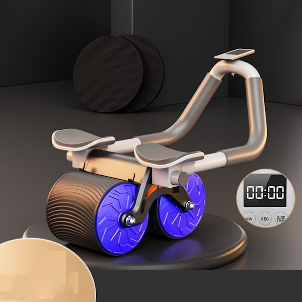 Hot Rea Hem Gym Equipment 2 Wheel Widen Abdomina Beige