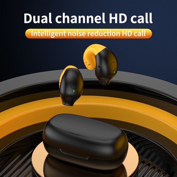 TWS R18 Bluetooth hörlurar Trådlös Bluetooth Hea Black