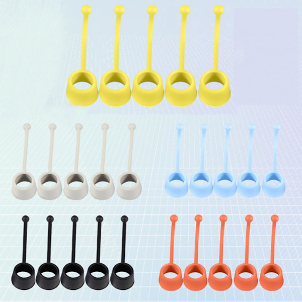 5st Finger Exerciser Compact Finger Gripper Ergonomisk design Styrketräning Handstärkare Rehabiliteringsträning C