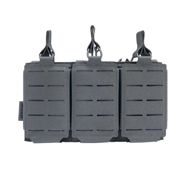 500D Tactical Magazine Pouch Dubbel/Triple Mag Pouch Hunting Airsoft AK 7.62/5.56mm M4 Ar Rifle Jakt Tillbehör Mag Triple Grey