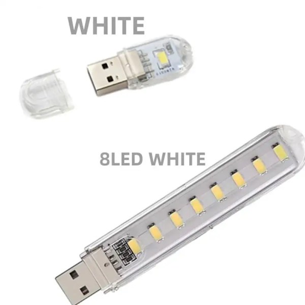 Mini USB Book Lights Bärbara USB LED Lampor 5V Ultra Bright Läslampa För Power Bank Camping PC Bärbara datorer USB Nattlampor Style C