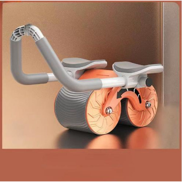 Plank Trainer Push Up Healthy Abdominal Wheel Auto Orange