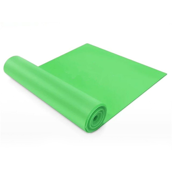 Yoga Fysioterapi Elastiskt band, Gym Resistance Band, Sport Stretching Training Rep, Fitness Equipment, Gym Accessories Green