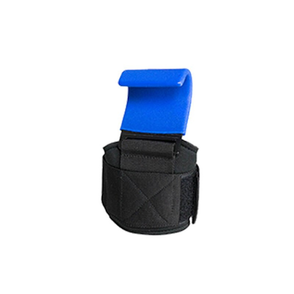 Gym Tyngdlyftning Krok Grepp Remmar Halkfri Fitness Träning Handledshandskar Pull-up krokar Grepp Remmar med handledsband Dark Gray