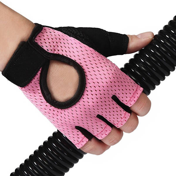 Tyngdlyftningshandskar Dam Herr Fitness Gym Handskar Wrist guard S