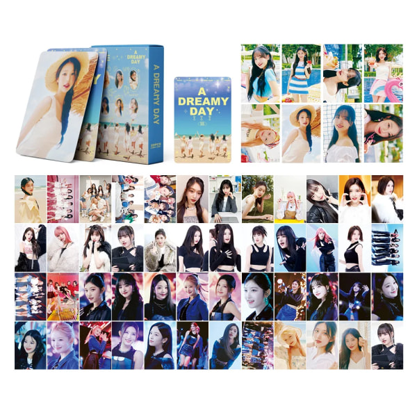55st/kartong Kpop IVE A DREAMY DAY lomo-kort Bunny Land-fotokort idol Going Vol 2 HD-fotokort 02