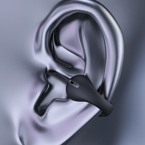 T75 trådlösa hörlurar Ear-Clip NYTT TWS Bluetooth White