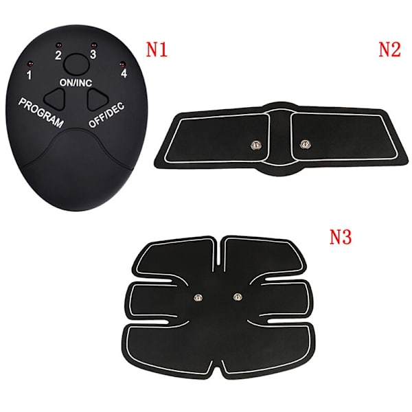 Smart Abs Stimulator Magmuskel träningspad Ems Body Fit Slimming Trainer Fitness Host model
