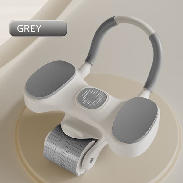 2023 nytt AB-hjul med knäskyddsbukrullar grey with timer