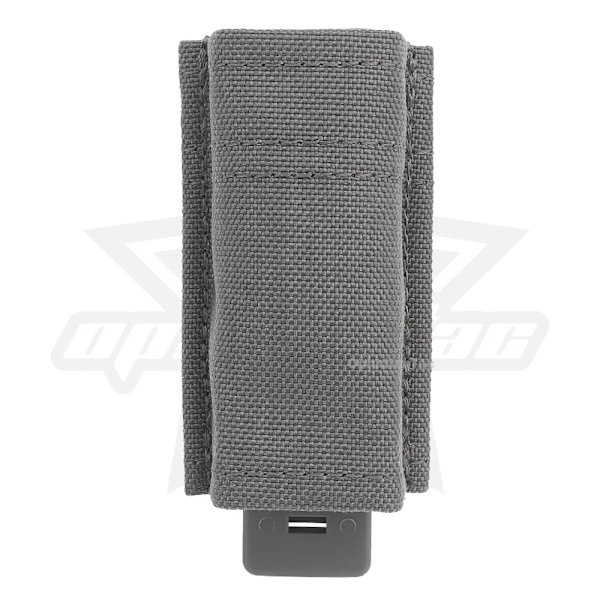 OphidianTac FAST 9MM/1911 Single Magazine Pouch Tactical MOLLE Mag Pouch med Quick Release Kydex Insert för GLOCK M9 P226 HK USP 9MM-GY