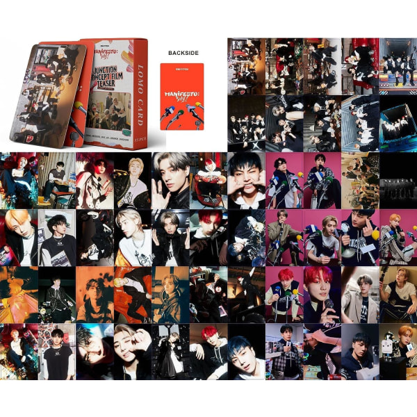 2 Pack/110st ENHYPEN Lomo Cards ENHYPEN New Album ENHYPEN Mini Photocards Poster Cards for Fans (109 Bit ANSWER+ DAG 1) 109 Parts Answer+ Day 1