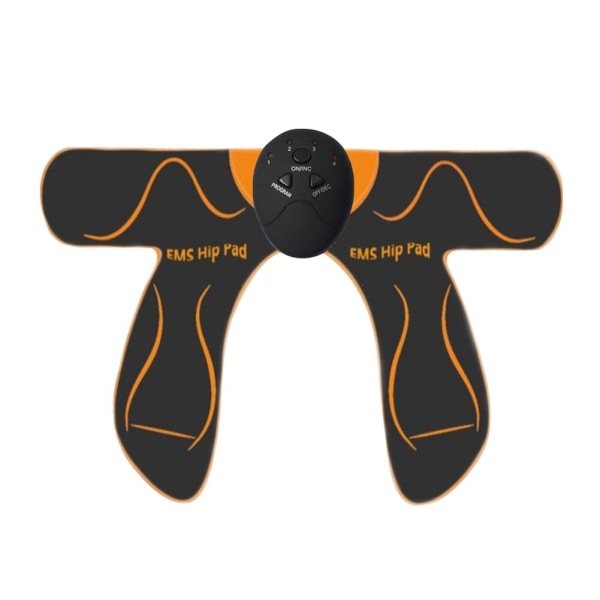 EMS Hip Trainer Electric Vibration Muskelstimulator Rumpa Butt Toner Pasta Orange