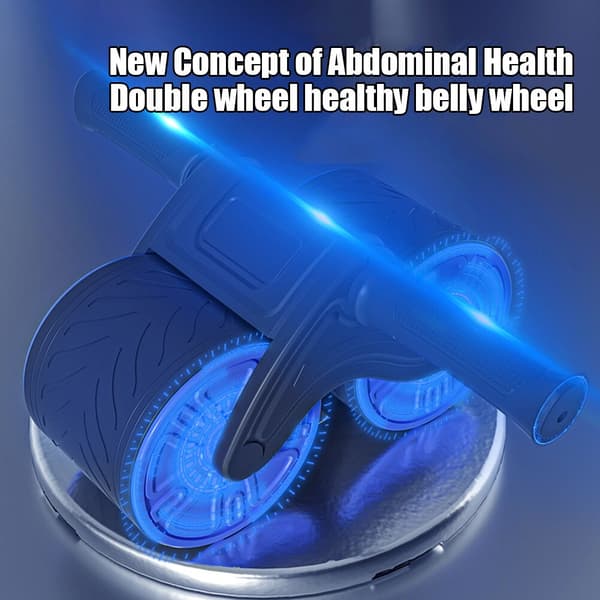 Automatisk Rebound Abdomen Roller Slitstark buk Blue