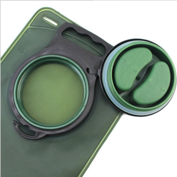 2L läckagesäker vattenreservoar Military Water Stora Green