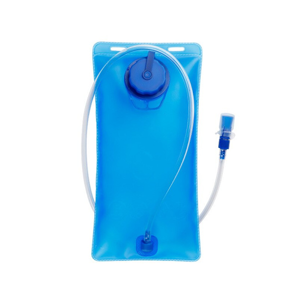 EVA Folding 2L Hydration Vattenblåsa Vattenpåse med dricksrör Blåsläckagesäkert utomhustillbehör White