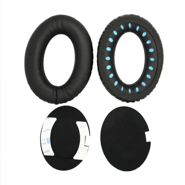 Ersättning av öronkuddar för BOSE hörlurar QC2 QC15 QC25 QC35 AE 2 2i 2w Pannband Öronkuddar Set Hörselkåpor амбюшуры для наушнико skinblack