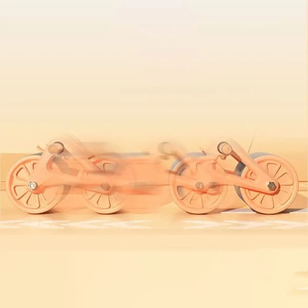 Bantning Abdominal Roller Wheel Bodybuilding med pink