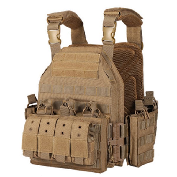 Yakoda Snabb demontering Tactical Vest Outdoor Cs Skyddsutrustning 6094 Combat Tactical Väst Kamouflagekläder CP All yards