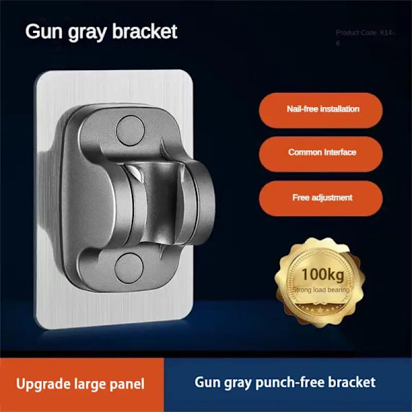 Högtrycksduschhuvud 3 lägen Justerbar vattensparande dusch Enknappsstopp Vattenmassagedusch med filterelement Shower holder Buy 1 get 1