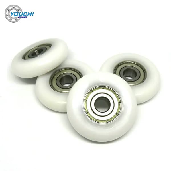 Rowing Machine Wheels 8x40x10mm Round POM Roller F 8mm 40mm