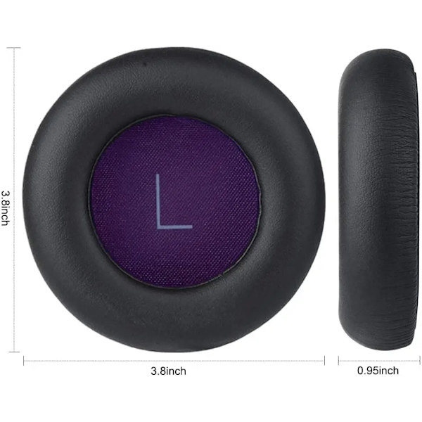 BackBeat PRO öronkuddar Ersättande cover Muffs Delar som är kompatibla med Plantronics BackBeat Pro trådlösa hörlurar earpads