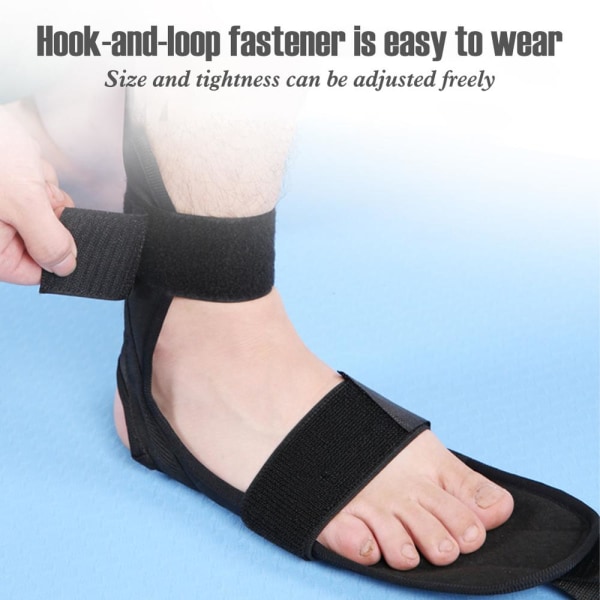 Yoga Ligament Stretching Bälte Fot Rehabiliteringsrem Plantar Fasciit Benträning Fot Fotled Korrigering Sportrep Blue