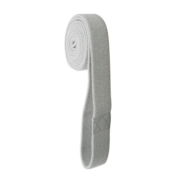 1st Unisex Fitness Elastiskt Band för Sport Ben Lår Glutes Butt Squat 3 Nivåer Resistance Gym Band för bred träning long light gray 15lb